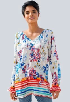 Tunika - Weiß -Alba Moda Verkäufe 5648f1287be94385b237de8dff8f6dbc 1