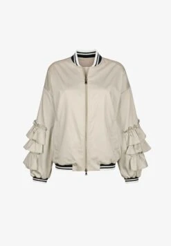 Bomberjacke - Marineblau -Alba Moda Verkäufe 56c1b2d0f70e443eb2e35d959f563a71