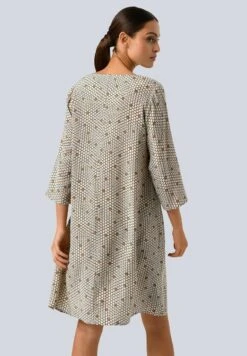 Freizeitkleid - Beige Braun -Alba Moda Verkäufe 58b5e466b2a74acca1ec3fa59d8bb952