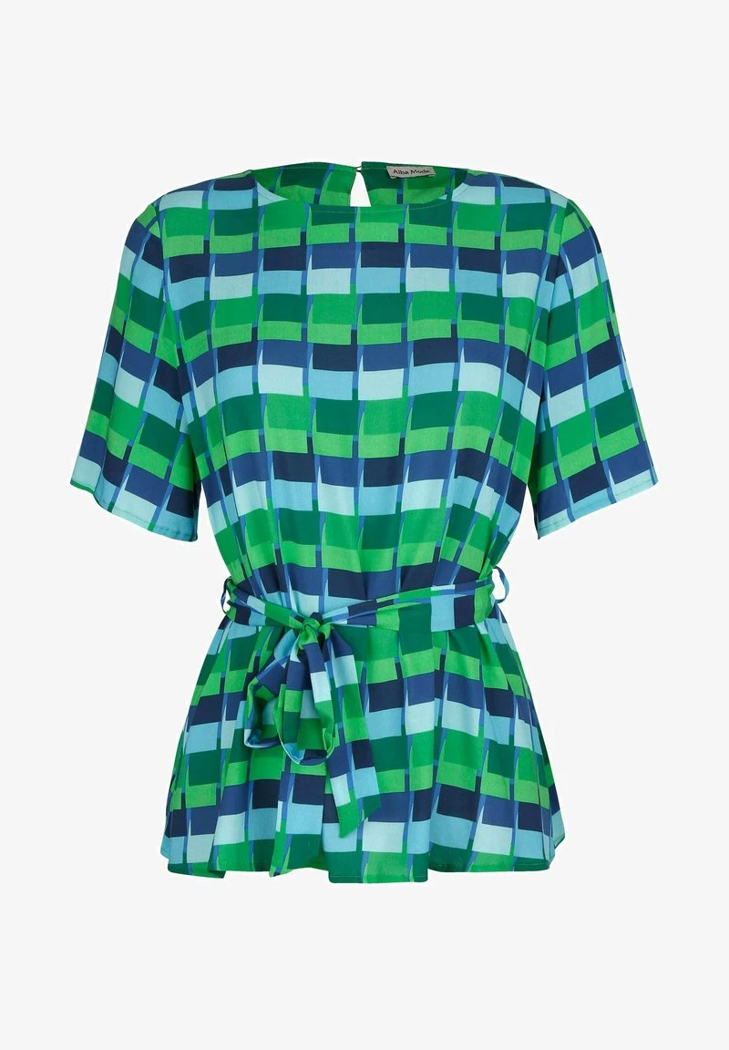 Bluse - Grün/blau 8 Bluse - Grün/blau – Bild 6