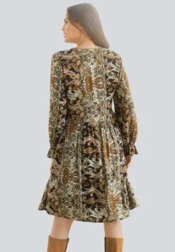 Freizeitkleid - Braun 10 Freizeitkleid - Braun -Alba Moda Verkäufe 5dde11dfe965495da4dabcacffb9743f