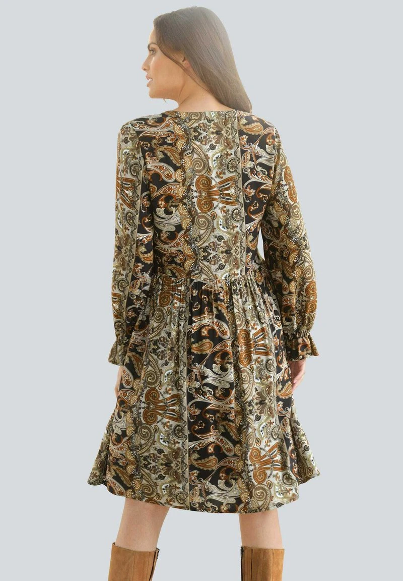 Freizeitkleid - Braun 5 Freizeitkleid - Braun – Bild 3