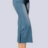 Jeans Straight Leg - Blue Bleached