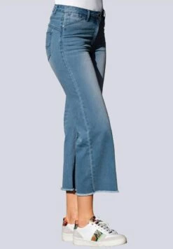 Jeans Straight Leg - Blue Bleached