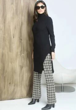 Strickkleid - Schwarz -Alba Moda Verkäufe 5f36c00b6c9c4d2d970001d04be643b2