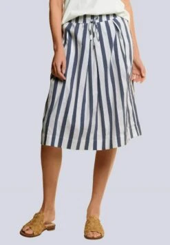 A-Linien-Rock - Blau/weiß 13 A-Linien-Rock - Blau/weiß -Alba Moda Verkäufe 5fb698c1cc714a3d9f83730161679539 1