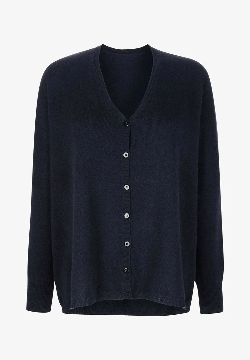 Strickjacke - Marineblau 6 Strickjacke - Marineblau – Bild 4