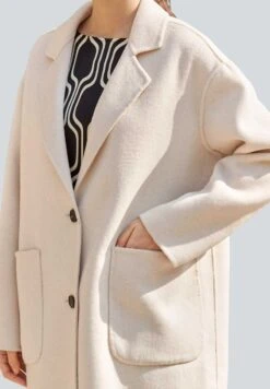 Kurzmantel - Ecru -Alba Moda Verkäufe 64ac5b64fbcd47918fb2ec51ded4d882