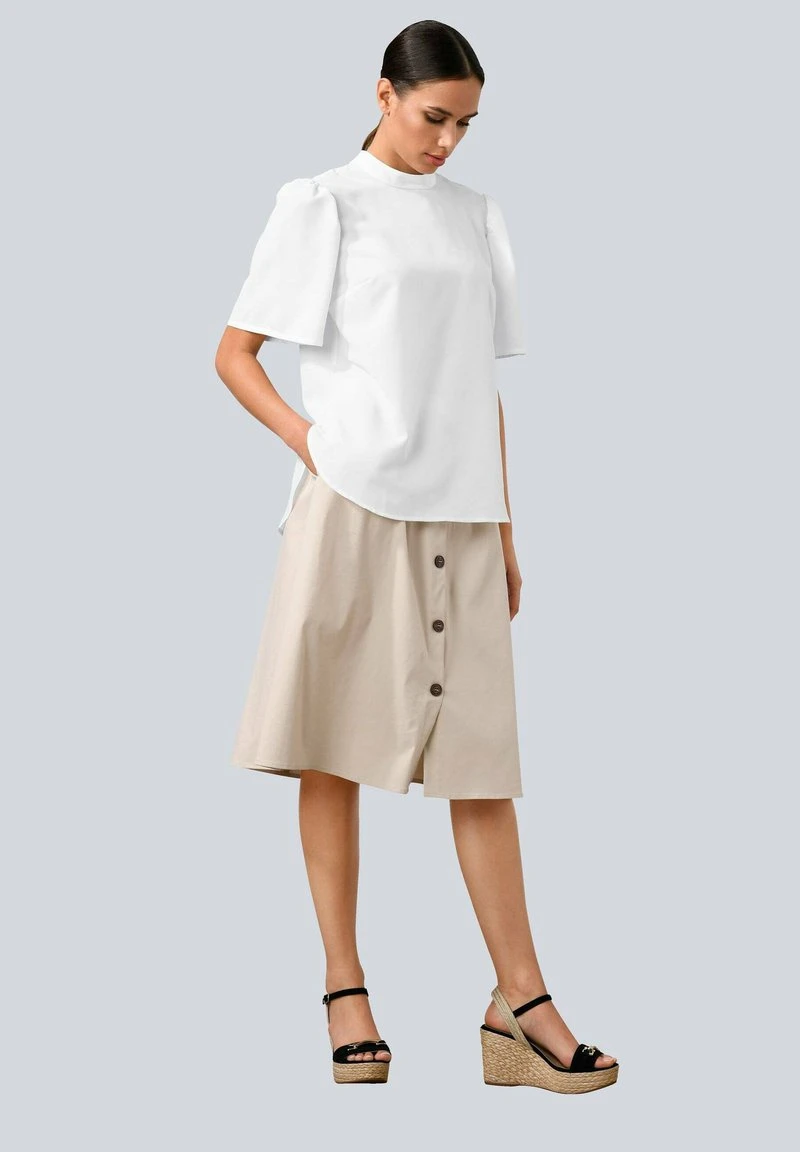 A-Linien-Rock - Beige 4 A-Linien-Rock - Beige – Bild 2