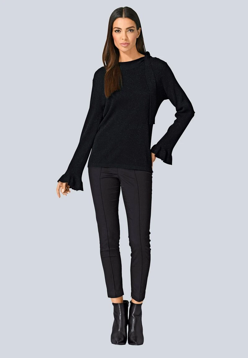 ALBA - Strickpullover - Black 4 ALBA - Strickpullover - Black – Bild 2