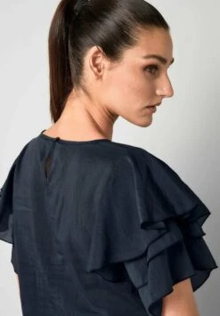 Bluse - Marineblau -Alba Moda Verkäufe 692bf624482d46f282a7109a769671c5