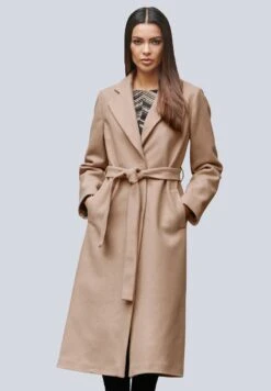 Klassischer Mantel - Taupe