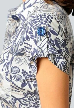 Blusenkleid - Off-white Marineblau 11 Blusenkleid - Off-white Marineblau -Alba Moda Verkäufe 6c14facae61446f985c2254f2695f729