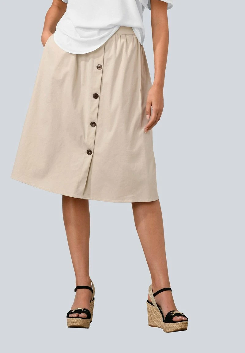 A-Linien-Rock - Beige 3 A-Linien-Rock - Beige