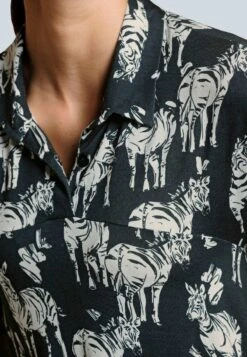 Hemdbluse - Schwarz/off-white 11 Hemdbluse - Schwarz/off-white -Alba Moda Verkäufe 6fb380ddaef74d8a8cdea79c187a240e