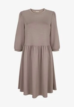 Jerseykleid - Taupe -Alba Moda Verkäufe 75c19f4aa7914b24a3c2d807996769c6