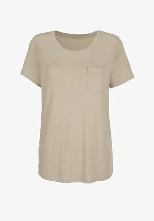 T-Shirt Basic - Beige 6 T-Shirt Basic - Beige – Bild 4