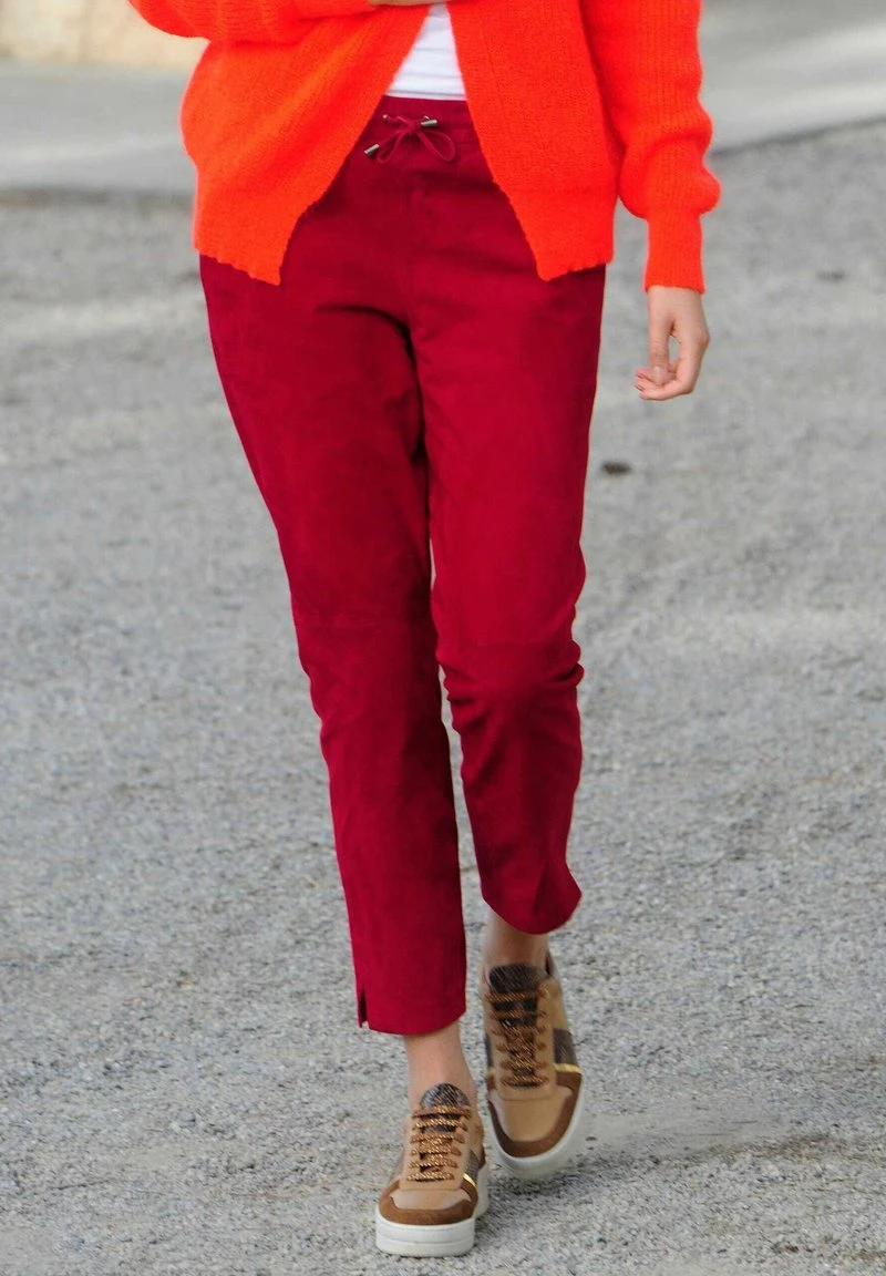 Lederhose - Rot 7 Lederhose - Rot – Bild 5