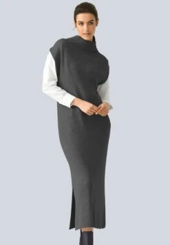 Strickkleid - Anthrazit 12 Strickkleid - Anthrazit -Alba Moda Verkäufe 7c3b8072c2644423b0d9bc629f8b3138 1