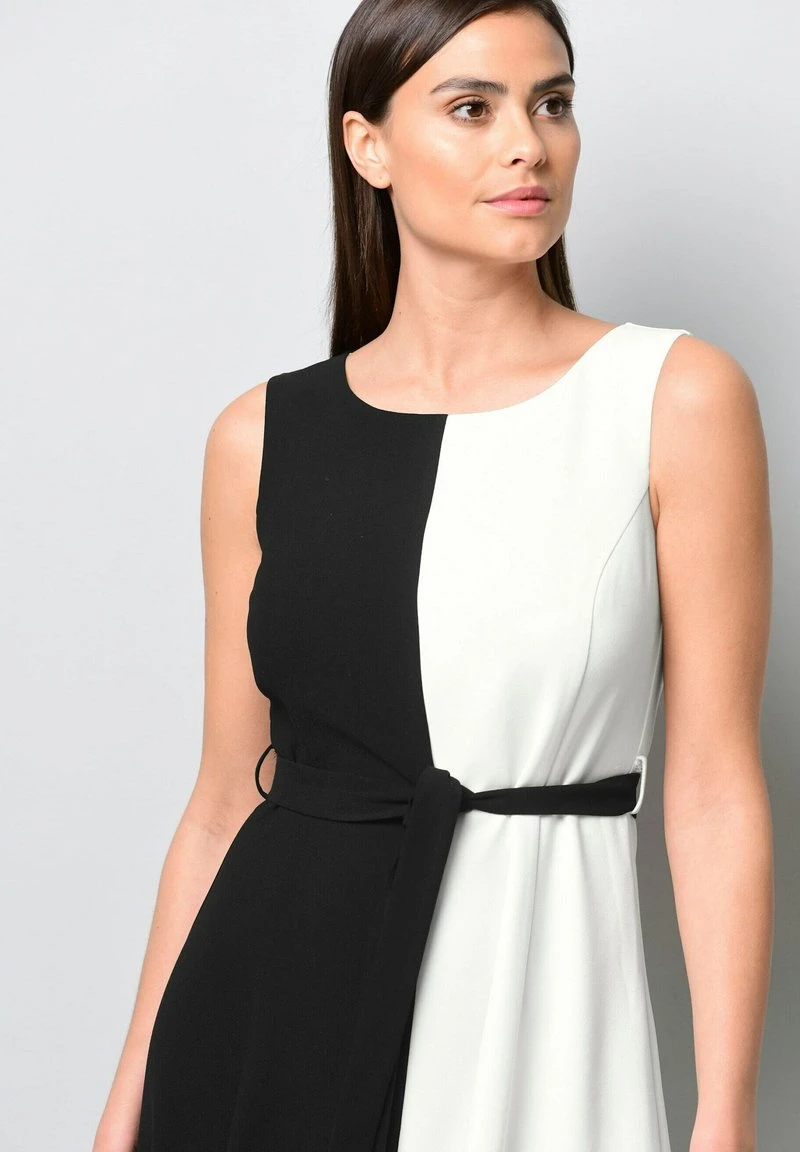 Freizeitkleid - Schwarz/off White 6 Freizeitkleid - Schwarz/off White – Bild 4