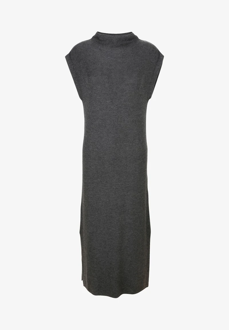 Strickkleid - Anthrazit 5 Strickkleid - Anthrazit – Bild 3
