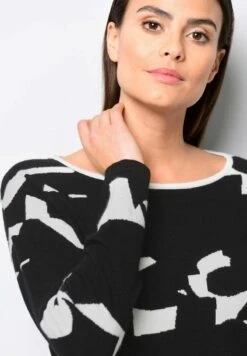 Strickpullover - Black Off White 11 Strickpullover - Black Off White -Alba Moda Verkäufe 83870f0aba7e43fda87f1122ff09899b