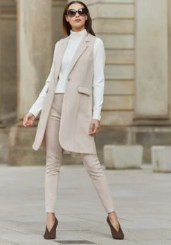 Kurzmantel - Beige -Alba Moda Verkäufe 850245e1855c48c68730dfe7e68fad74