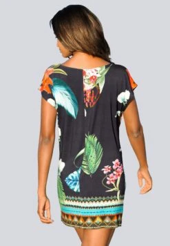 Tunika - Schwarz Multi 9 Tunika - Schwarz Multi -Alba Moda Verkäufe 87205e5ada7c43c5a2c71163be00b254