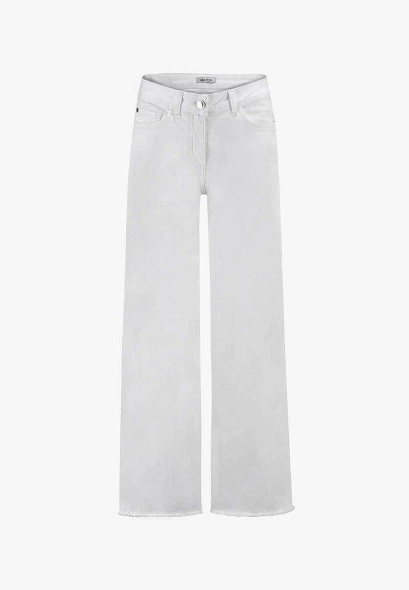 Flared Jeans - Off-white 6 Flared Jeans - Off-white – Bild 4