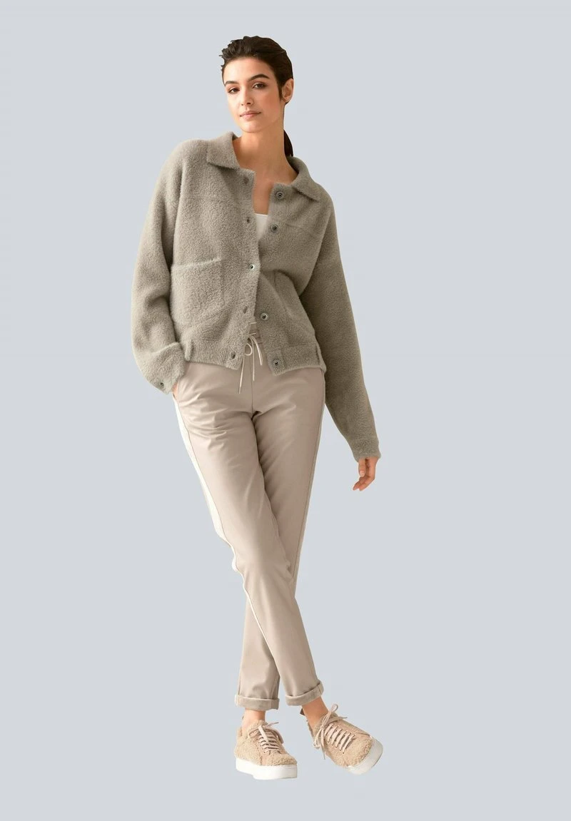 Übergangsjacke - Taupe 4 Übergangsjacke - Taupe – Bild 2