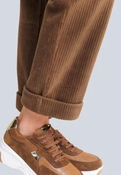 Stoffhose - Cognac 10 Stoffhose - Cognac -Alba Moda Verkäufe 885d7a895de74560989aca7ea7becaf4