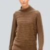 Strickpullover - Braun