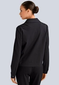 Sweatjacke - Schwarz -Alba Moda Verkäufe 89929038826f4daeb027d1c12b72d265