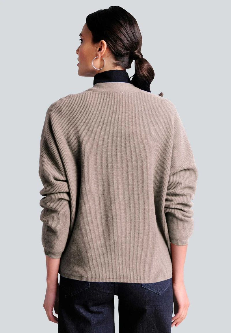 Strickjacke - Beige 5 Strickjacke - Beige – Bild 3