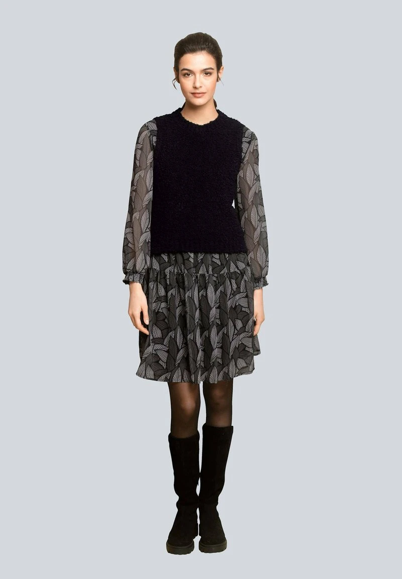 Strickpullover - Schwarz 4 Strickpullover - Schwarz – Bild 2