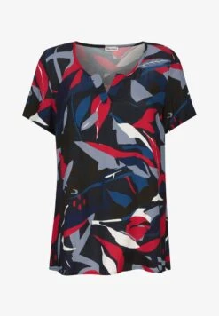 Bluse - Marineblau,rot -Alba Moda Verkäufe 8cb09e6b41664142a53c7a03c67bfde6