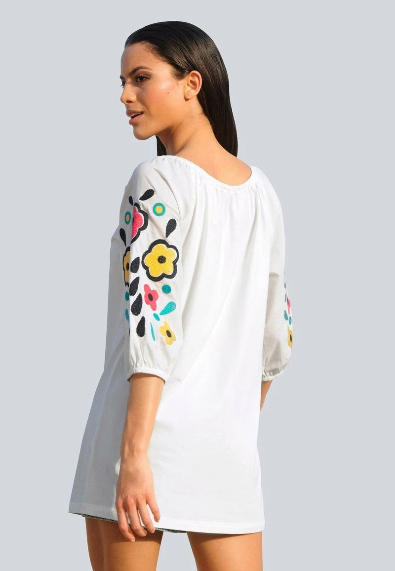 Bluse - Weiß 4 Bluse - Weiß – Bild 2