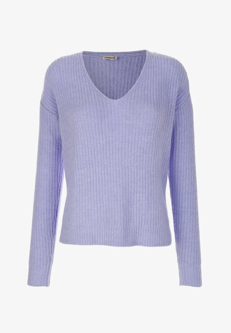 Strickpullover - Marineblau 7 Strickpullover - Marineblau – Bild 5