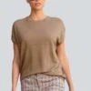 Bluse - Taupe -Alba Moda Verkäufe 969a138ee4a94f0d830b3c2391f75d8f