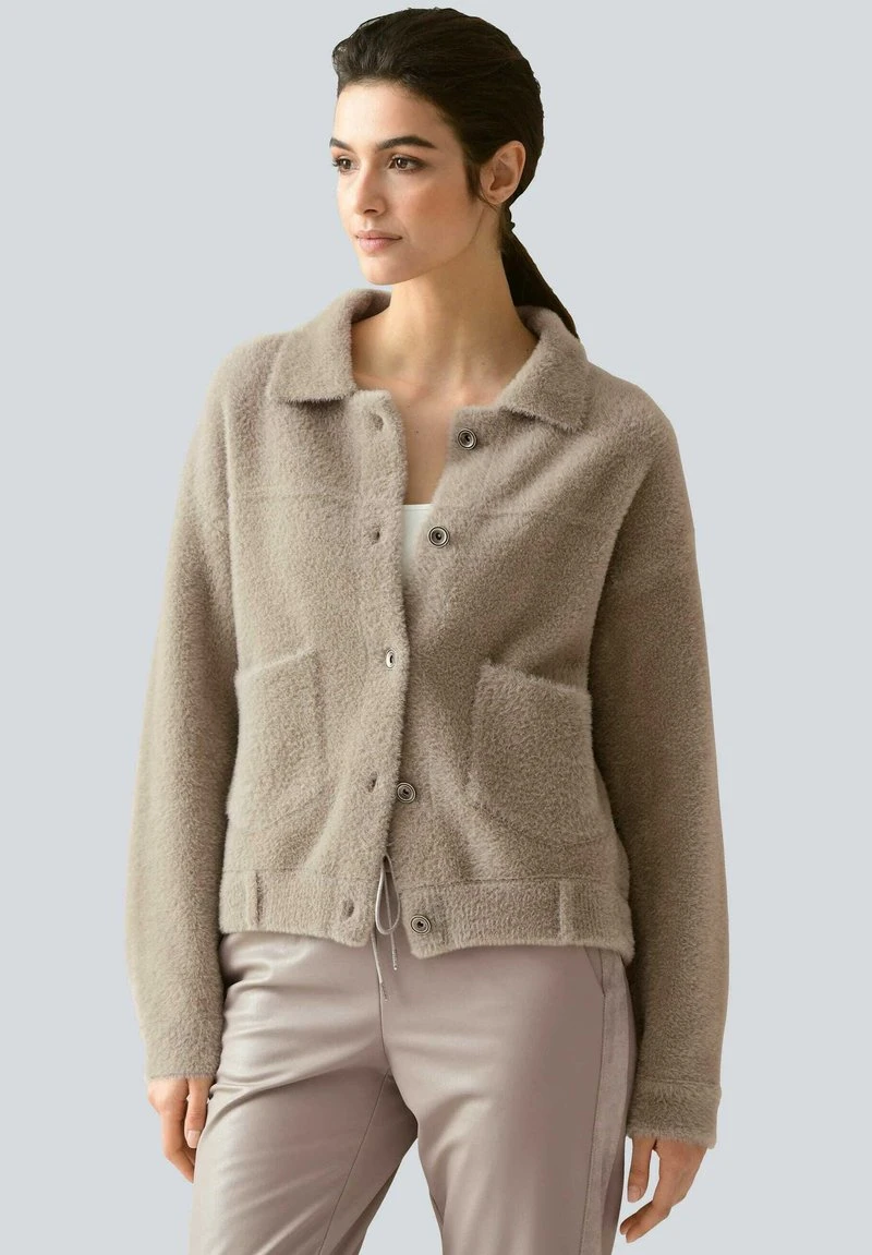 Übergangsjacke - Taupe 3 Übergangsjacke - Taupe
