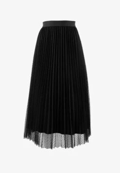 Faltenrock - Schwarz -Alba Moda Verkäufe 98869df53b5c464e9b0904c1ddebccbb