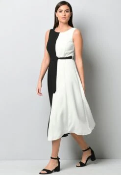 Freizeitkleid - Schwarz/off White 9 Freizeitkleid - Schwarz/off White -Alba Moda Verkäufe 98a8b9117b9c44bd8a6fbba28dd2033a