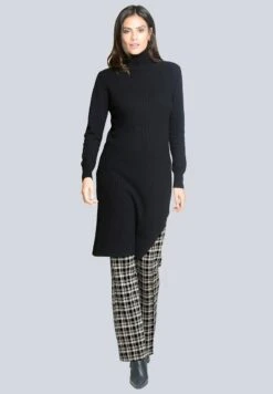 Strickkleid - Schwarz -Alba Moda Verkäufe 9936f536d7c942ae875a0243e9314d4e