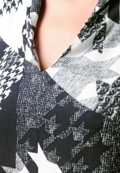 Bluse - Off-white/schwarz/grün/grau -Alba Moda Verkäufe 99b35667c24c43408c0a98a5c5c9c4ab