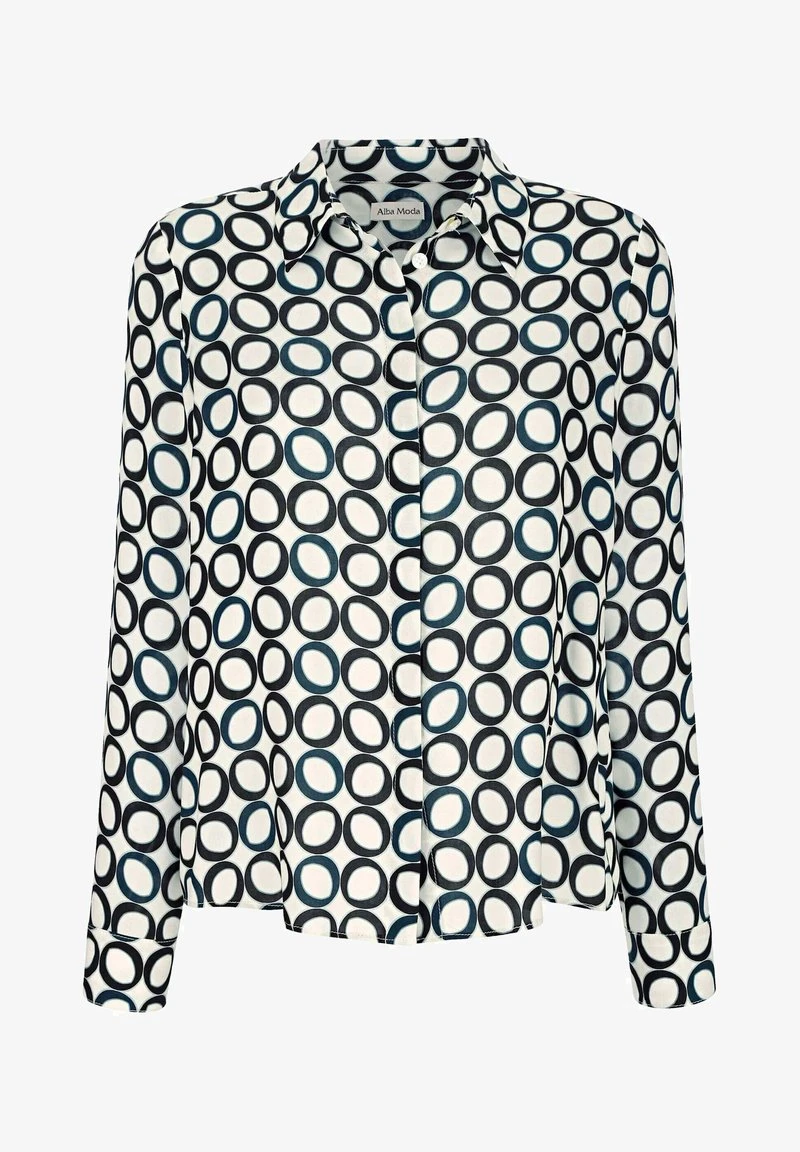 Hemdbluse - Off-white,schwarz 7 Hemdbluse - Off-white,schwarz – Bild 5