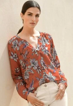 Bluse - Rost Schwarz -Alba Moda Verkäufe 9d4bf3ba1e2248e48352156c757c49d7