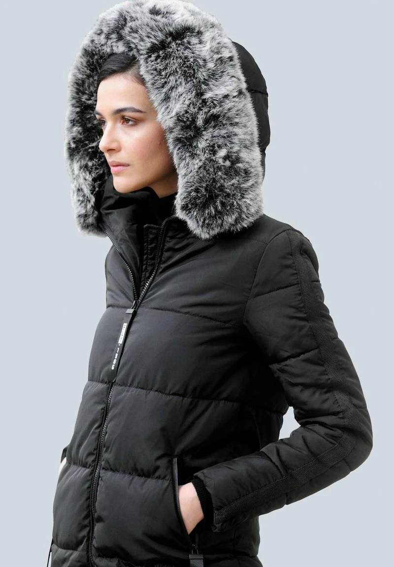 Wintermantel - Schwarz 8 Wintermantel - Schwarz – Bild 6