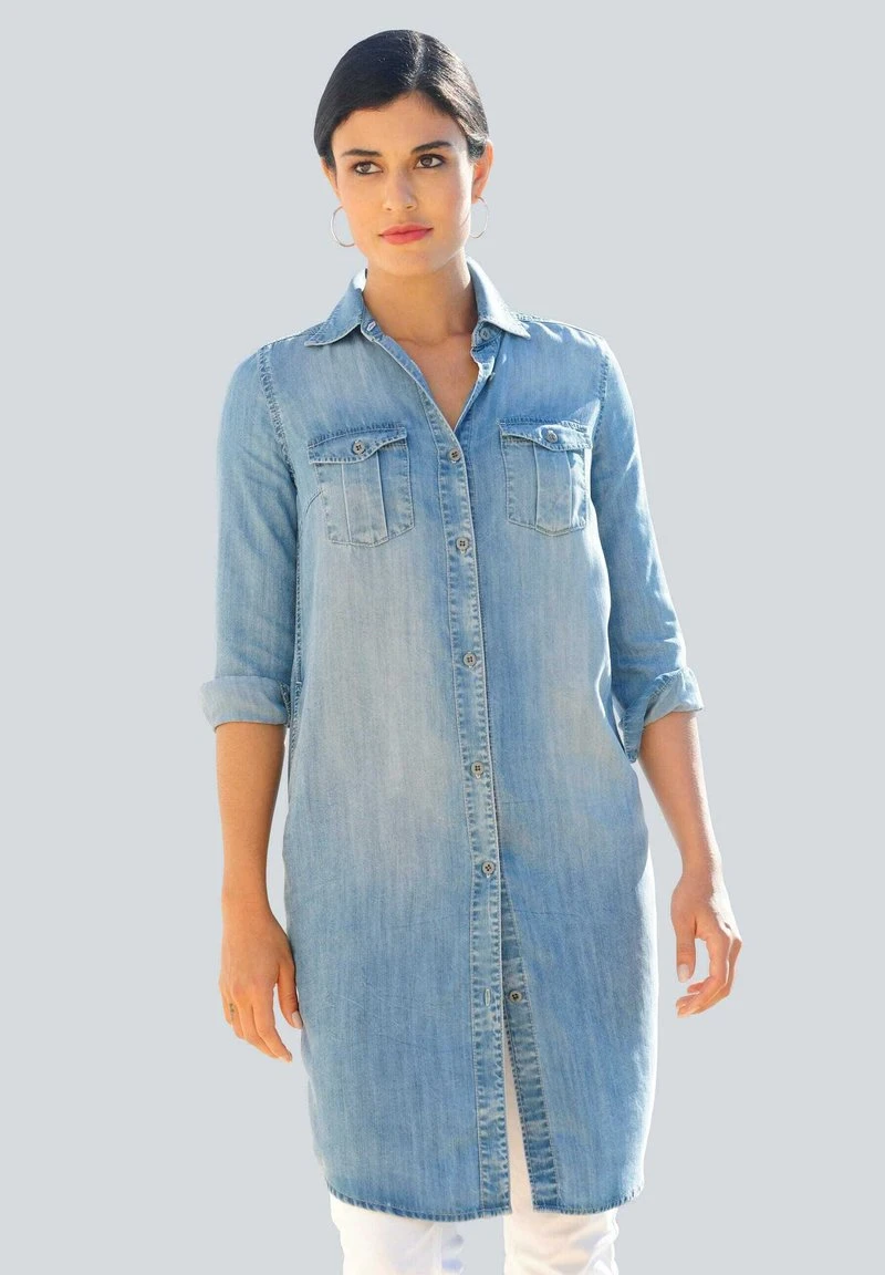 Jeanskleid - Blue Bleached 3 Jeanskleid - Blue Bleached