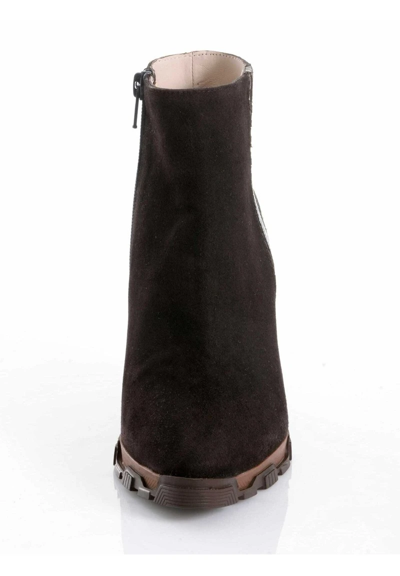 High Heel Stiefelette - Braun 8 High Heel Stiefelette - Braun – Bild 6