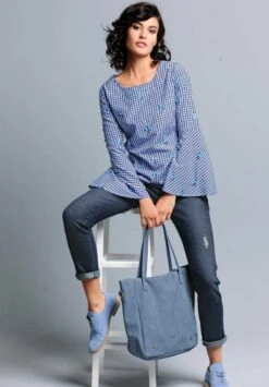 Jeans Slim Fit - Blau -Alba Moda Verkäufe ad0e6ad3c4394afaa7eb61b045b46d1c